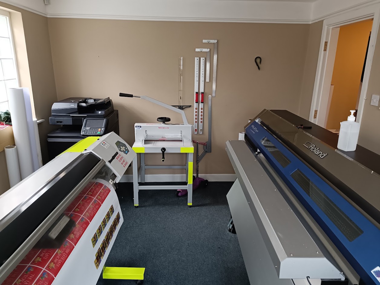 Large Format Printing Time for Designs